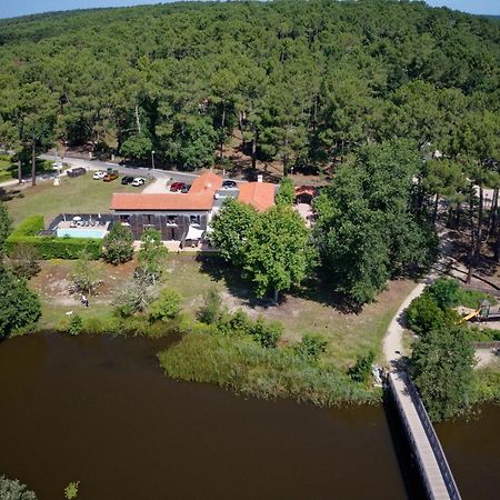 Hotel Au Bon Coin Du Lac Mimizan-Plage Eksteriør billede