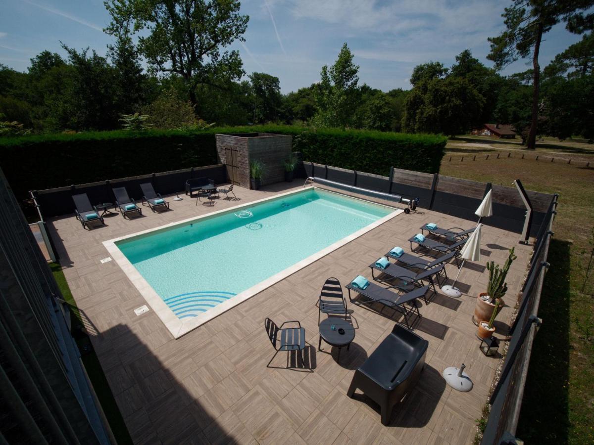 Hotel Au Bon Coin Du Lac Mimizan-Plage Eksteriør billede